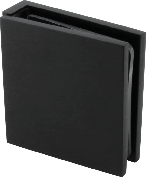 Purity - Square WALL BRACKET - MECHANICAL FIXING - MATT BLACK NERO