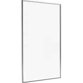 LINEA - 2000mmH x (1195-1200)mmW - 6mm Clear Tgh Glass -  Framed Fixed Panel - BRIGHT POLISH