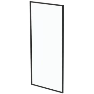 Trilogy Series - 1950mm H x 850mm W - Fully Framed RETURN PANEL - Complete Flat Pack MATT BLACK